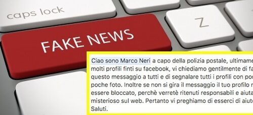 PRIVACY: “Ciao sono Marco Neri della Polizia Postale”: attenzione al messaggio