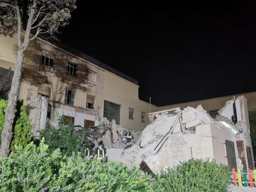 Strage sfiorata a Cagliari: crolla l’Aula Magna dell’università. Nessun ferito